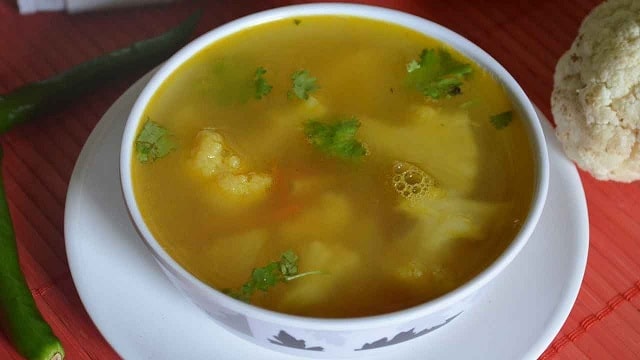 Cauliflower Soup Seivathu Eppadi