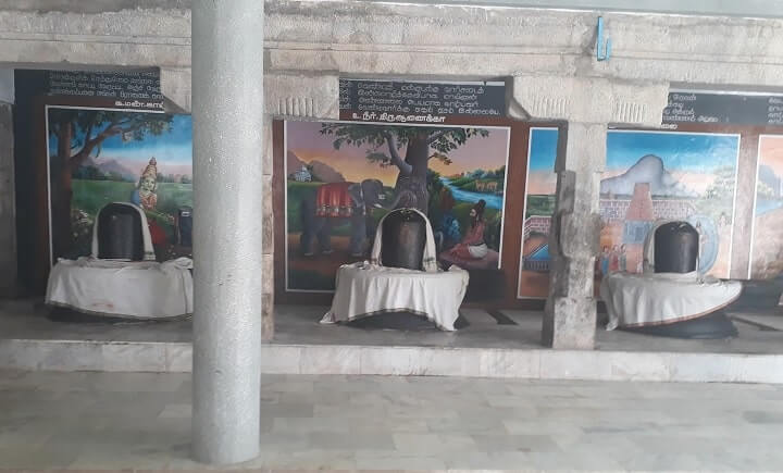 venjamangudalur temple lingams