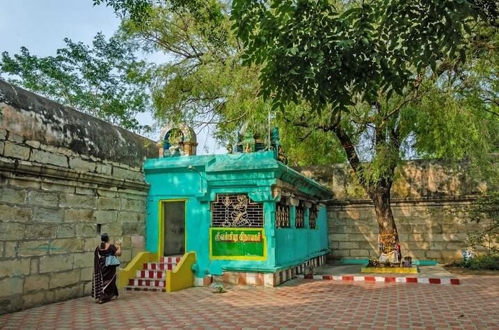 thiruthalinathar temple vanni mara vinayagar