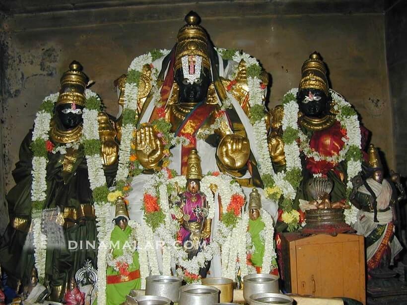 adi jagannatha perumal in thirupullani temple