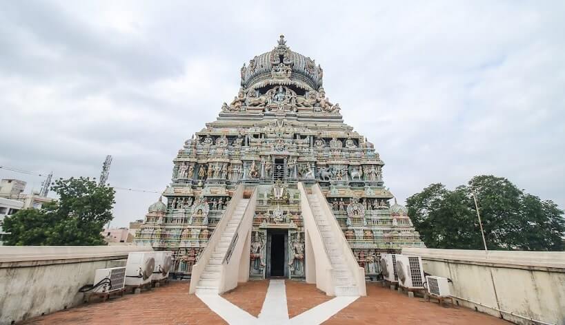 madurai koodal azhagar temple ashtanga vimanam