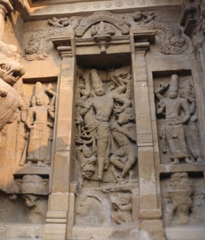 kanchi kailasanathar temple natarajar