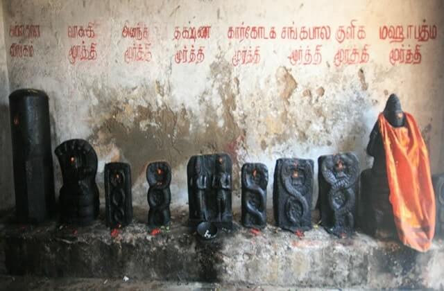 thepperumanallur temple jyotirlinga statue