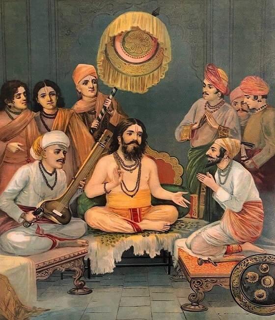 ramdas swami and shivaji maharaj photo