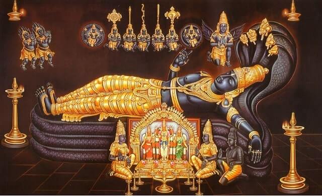 thiruvattar adikesava perumal sleeping image