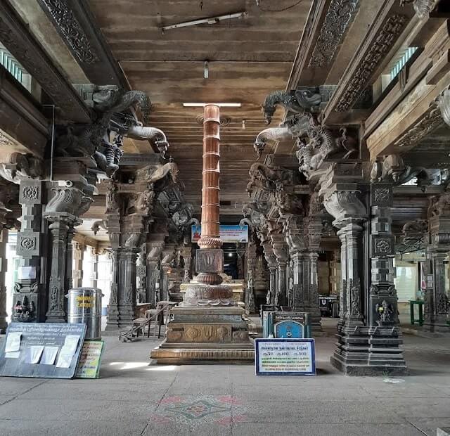 thiruindalur parimala ranganathar temple kodimaram