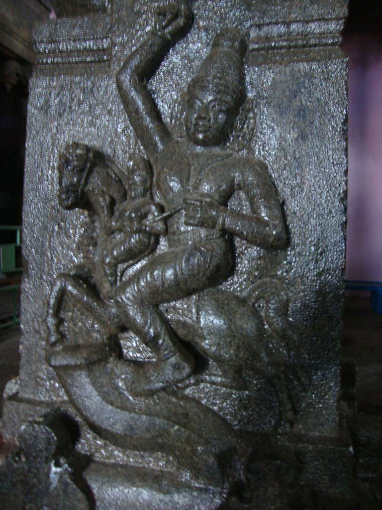 thiruindalur parimala ranganathar temple prithviraj samyukta sculpture