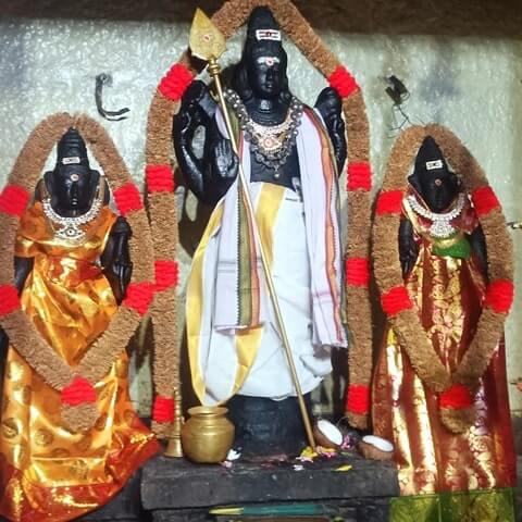 gnanamalai murugan with valli deivanai