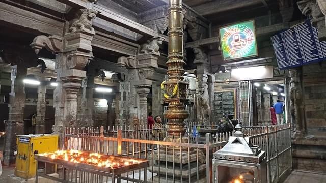 thiruvappudaiyar temple kodi maram nandi