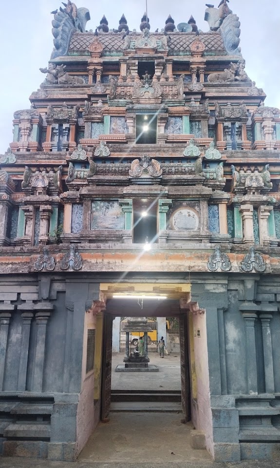 omampuliyur shiva temple rajagopuram