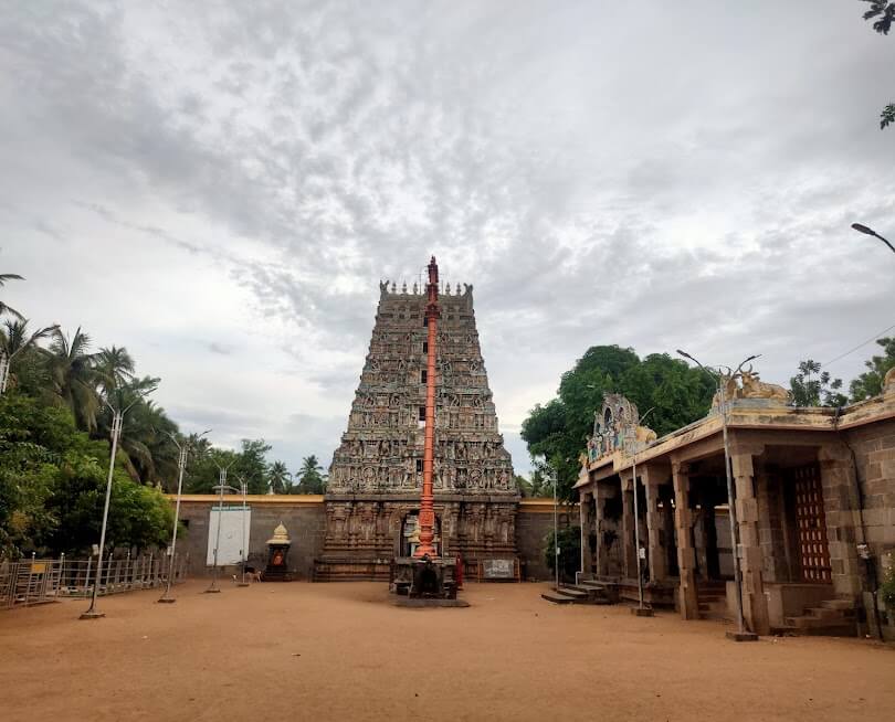 thiruvathigai veeratteswarar temple inside gopuram