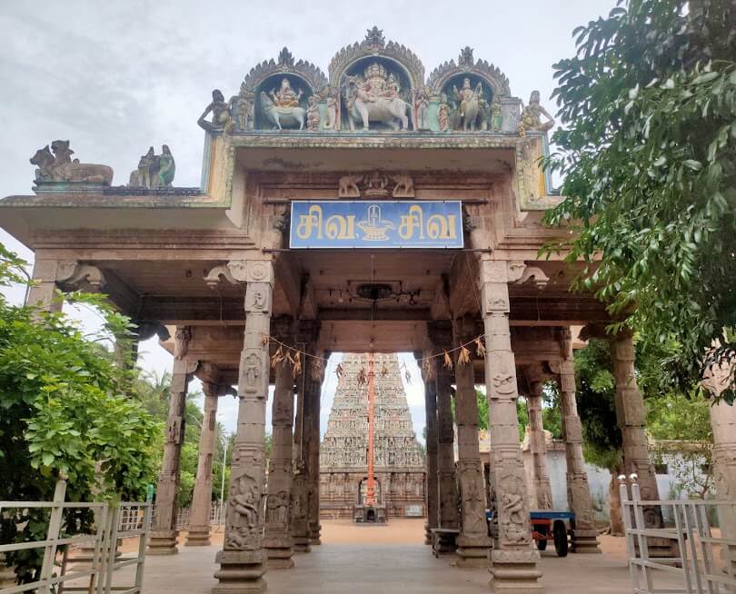 thiruvathigai veeratteswarar temple mandapam