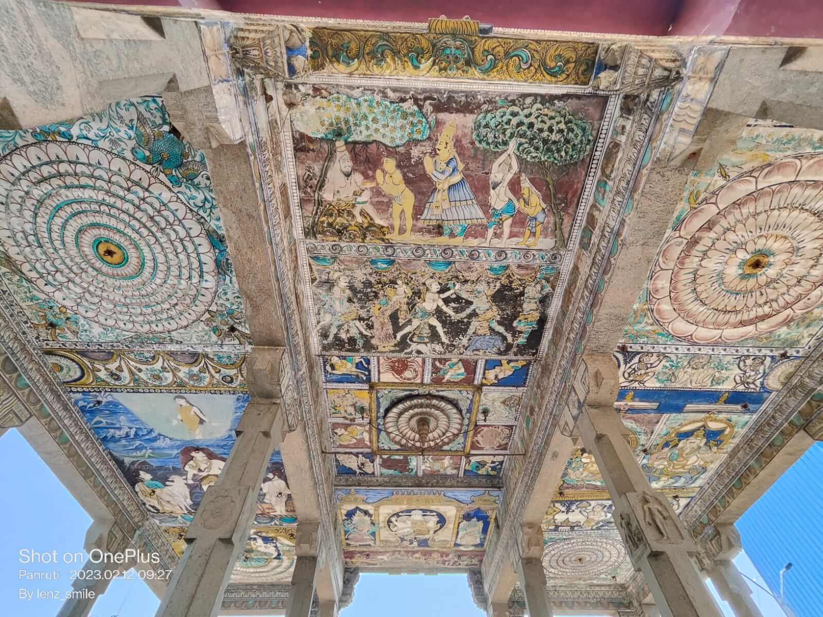 thiruvathigai veeratteswarar temple paintings