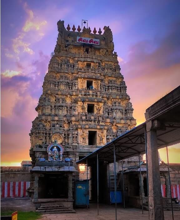 vadaranyeswarar temple thiruvalangadu gopuram