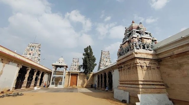 kodumudi magudeswarar temple inside view